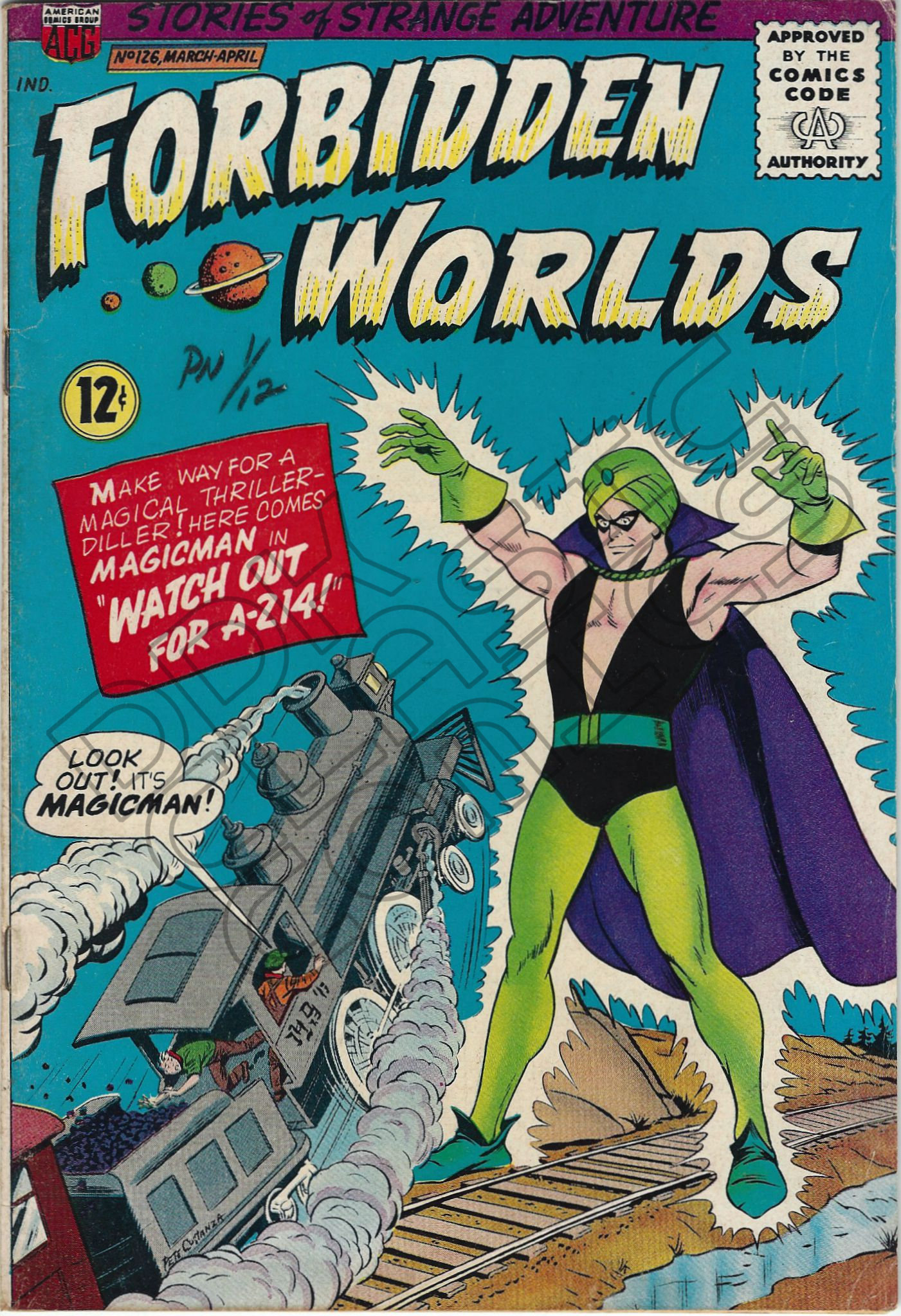 Forbidden Worlds 126 April 1965