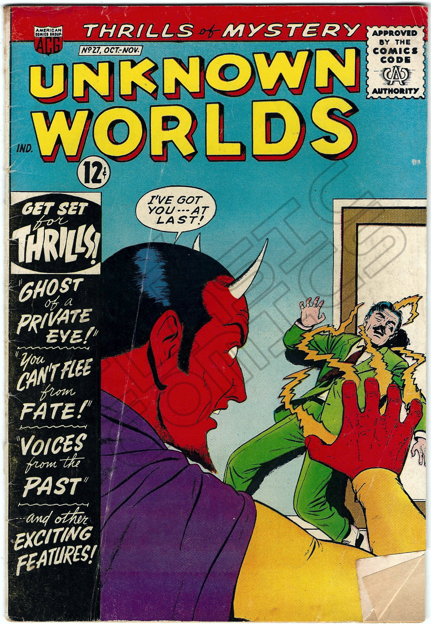 Unknown Worlds 27 November 1963