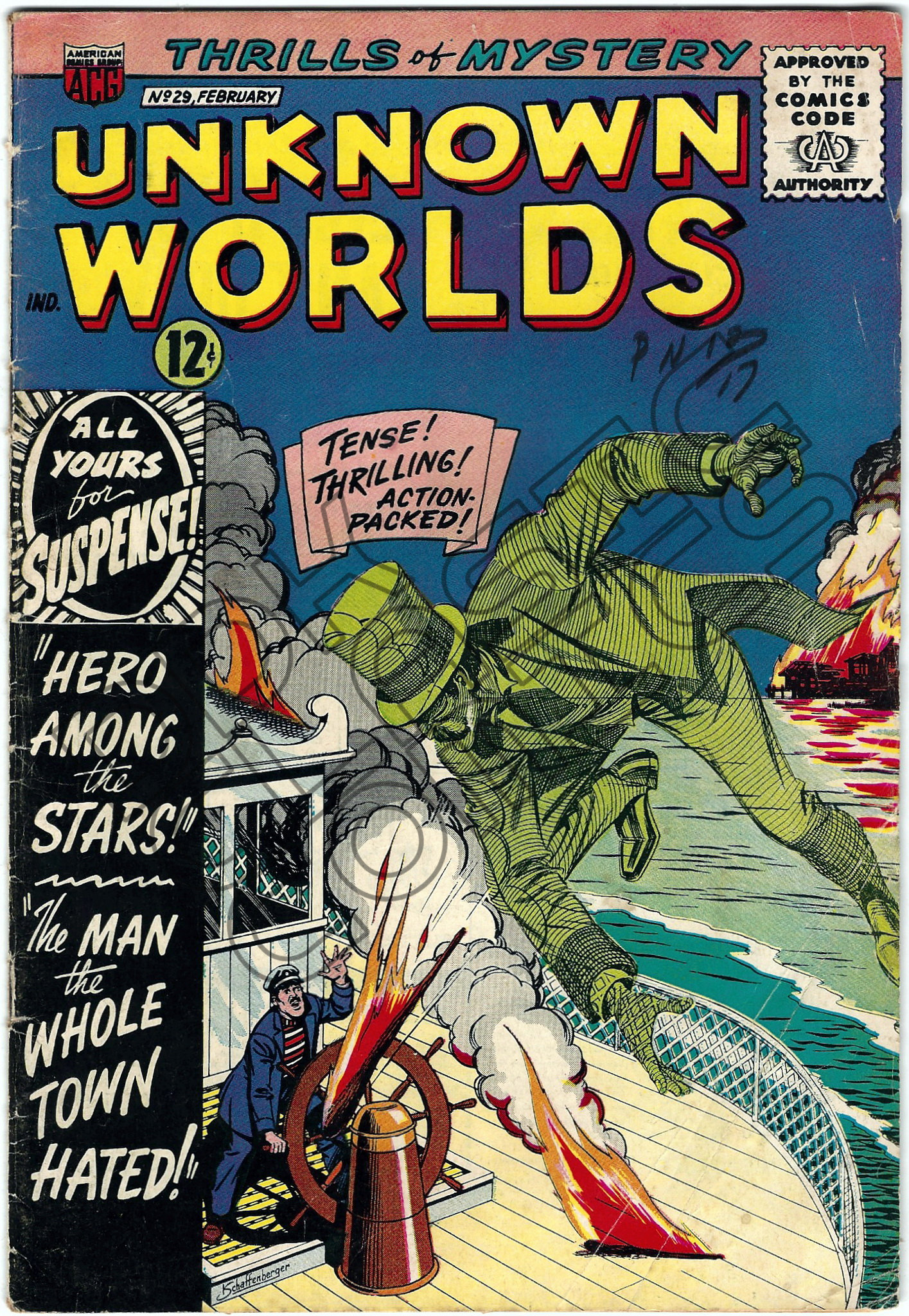 Unknown Worlds 29 February 1964