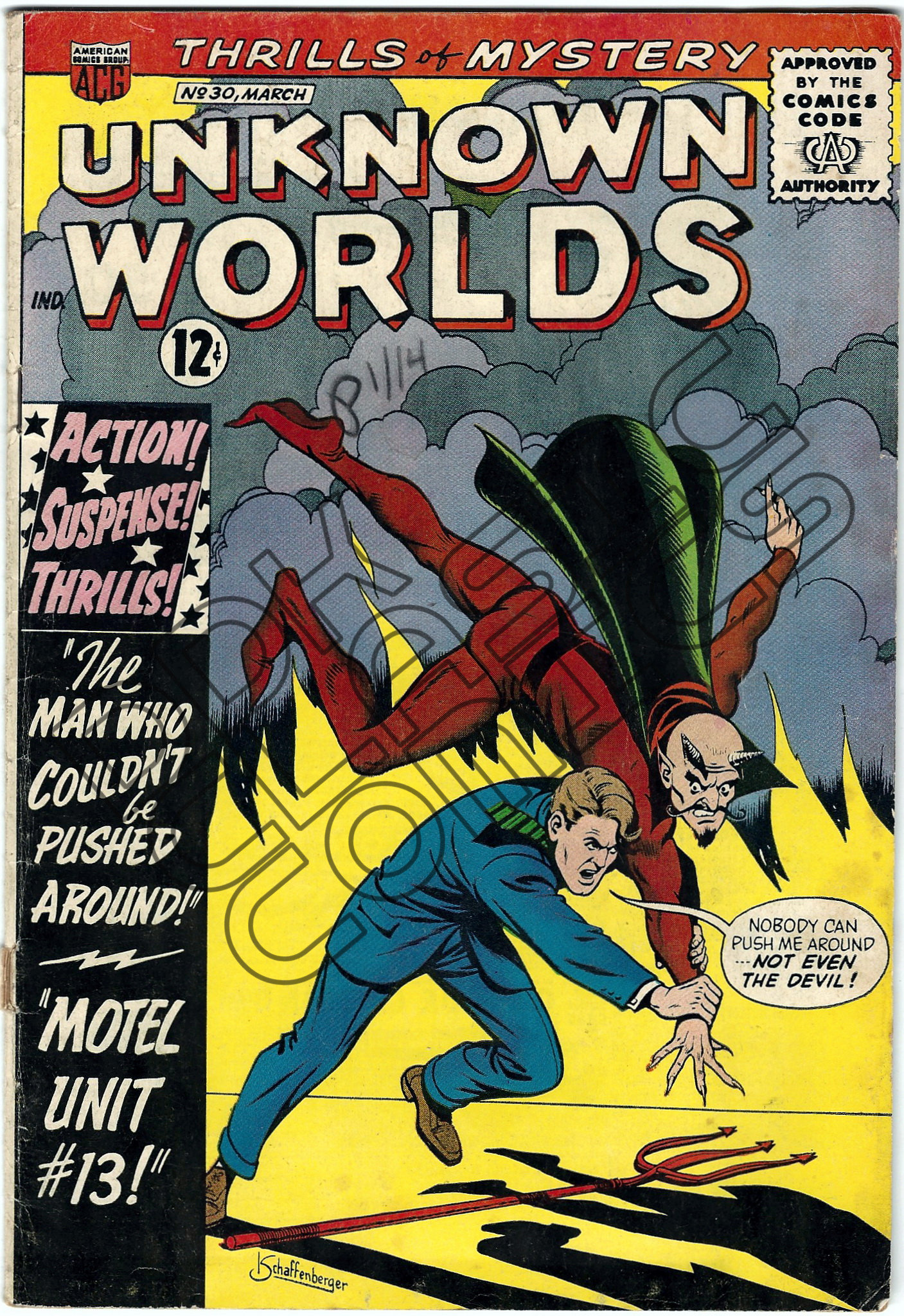 Unknown Worlds 30 March 1964