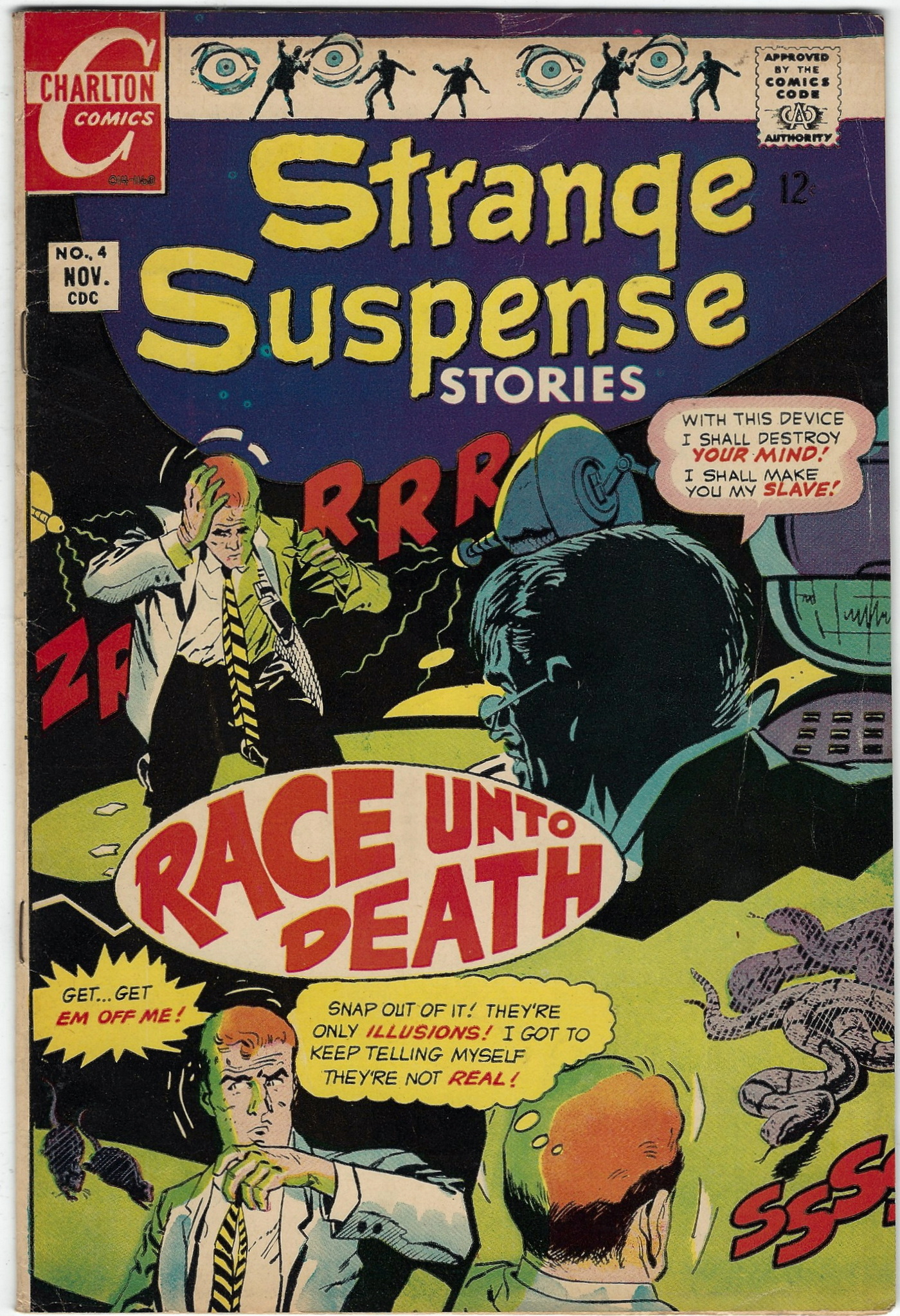 Strange Suspense Stories 4 November 1968
