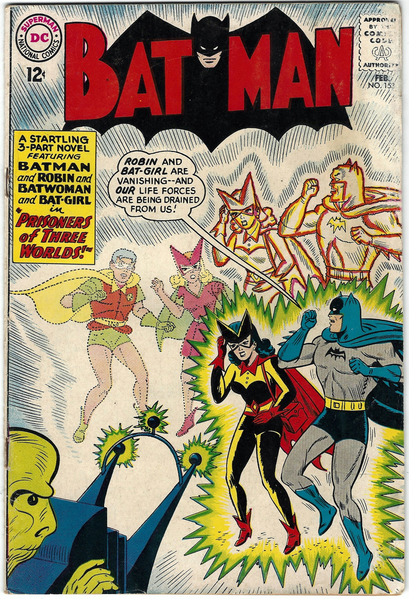 Batman Comics 153 February 1963