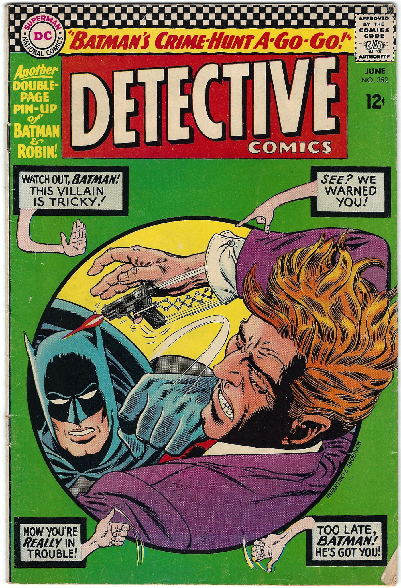 Detective Comics 352 June 1966