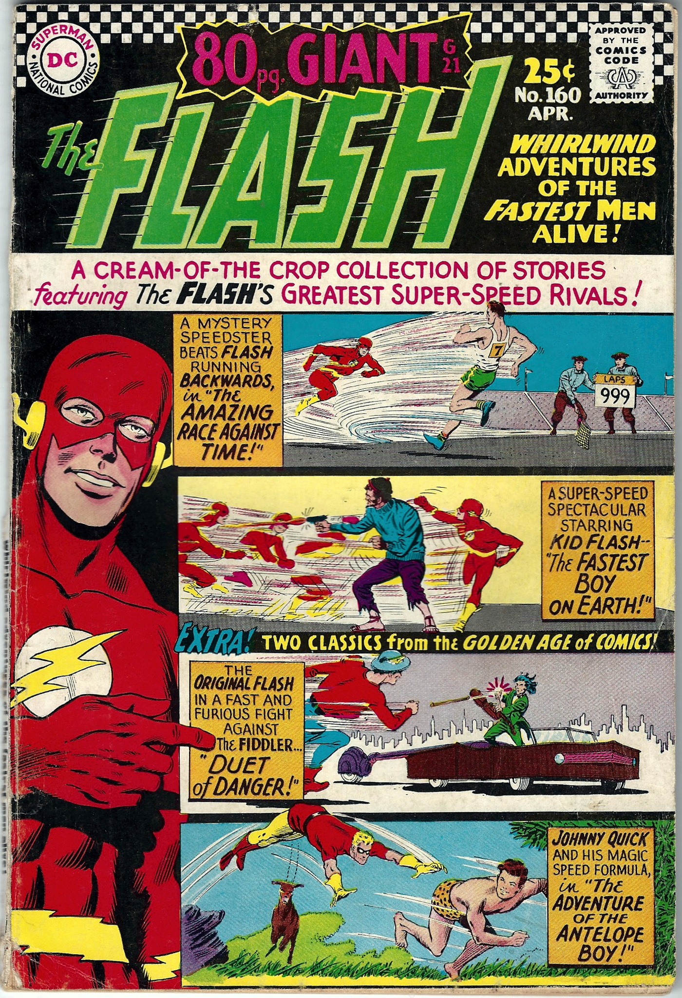 Flash 160 April 1966 01 no back cover