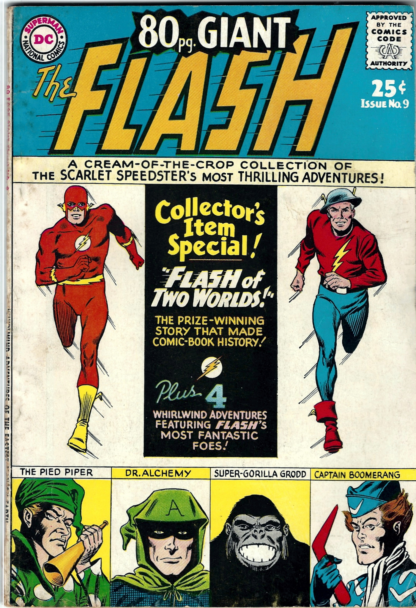 Flash 80 Page Giant April 1965