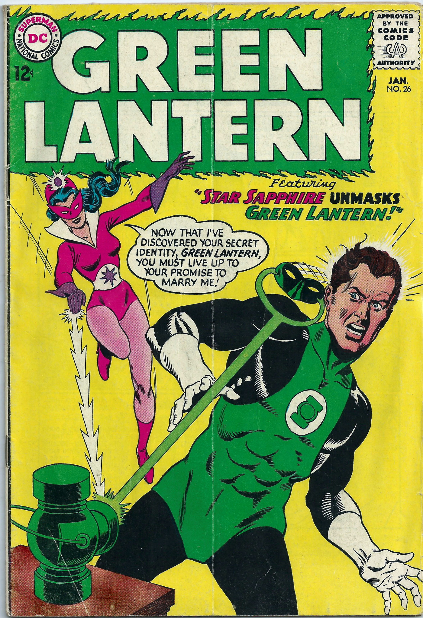 Green Lantern 26 January 1964