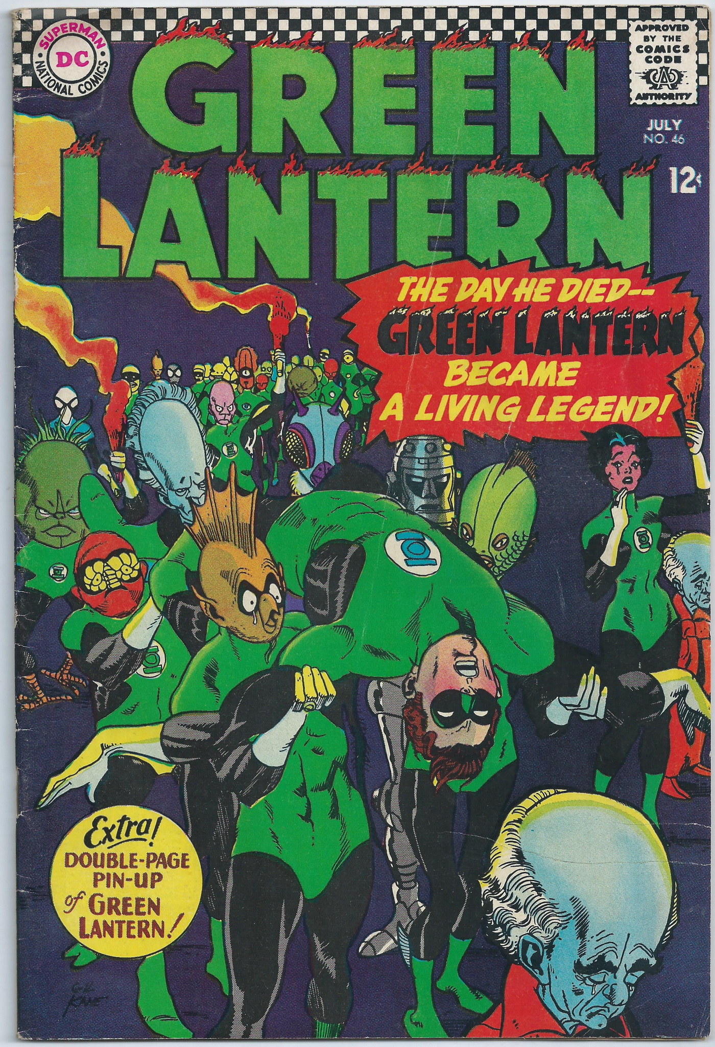 Green Lantern 46 July 1966