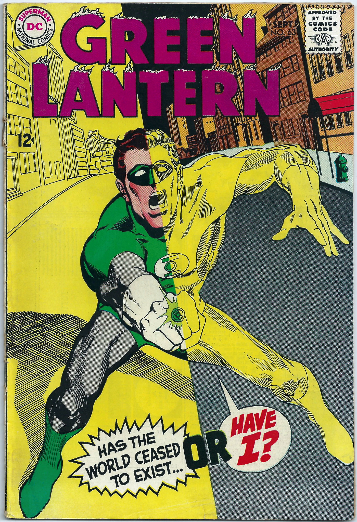 Green Lantern 63 September 1968