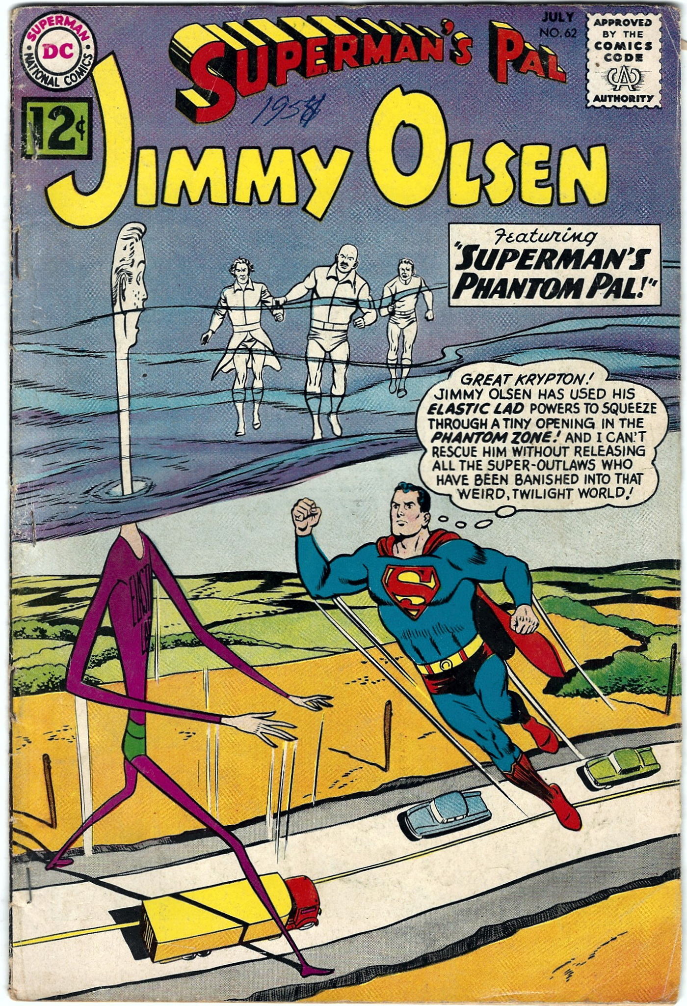 Jimmy Olsen 62 July 1962