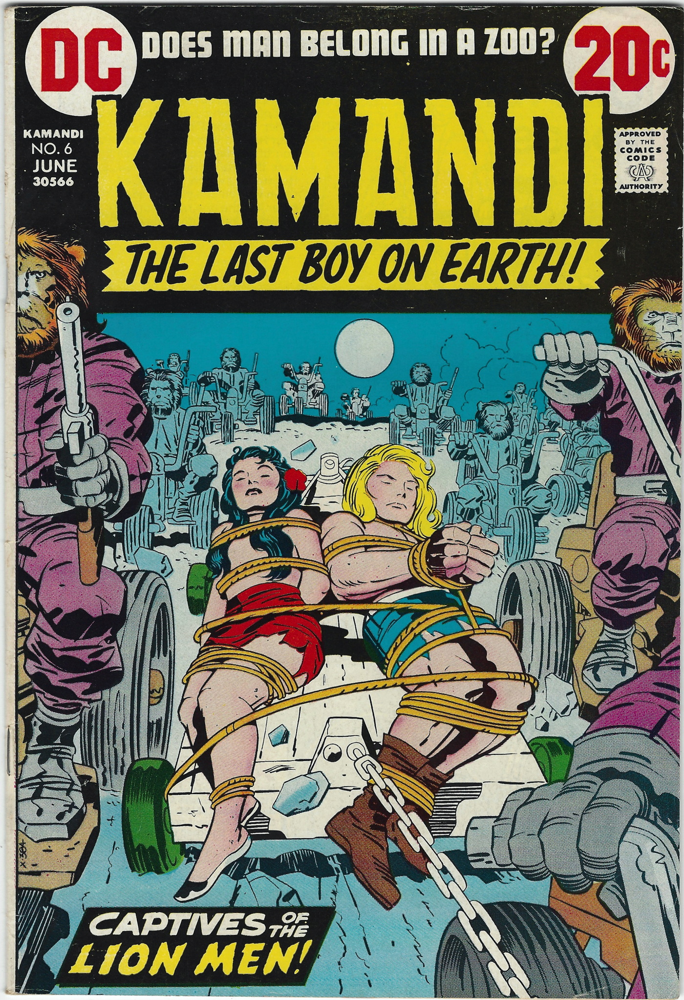 Kamandi Comics 6 June 1973