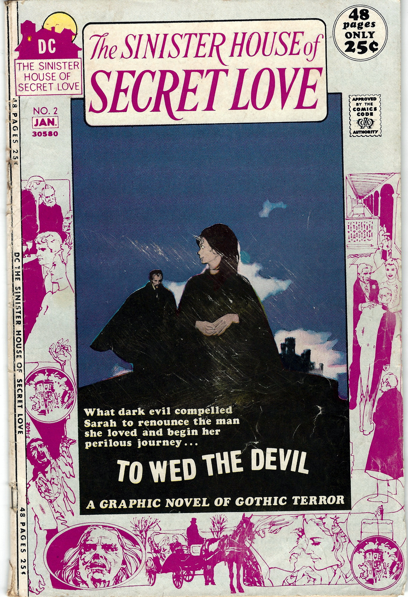 Sinister House of Secret Love 2 January 	1972
