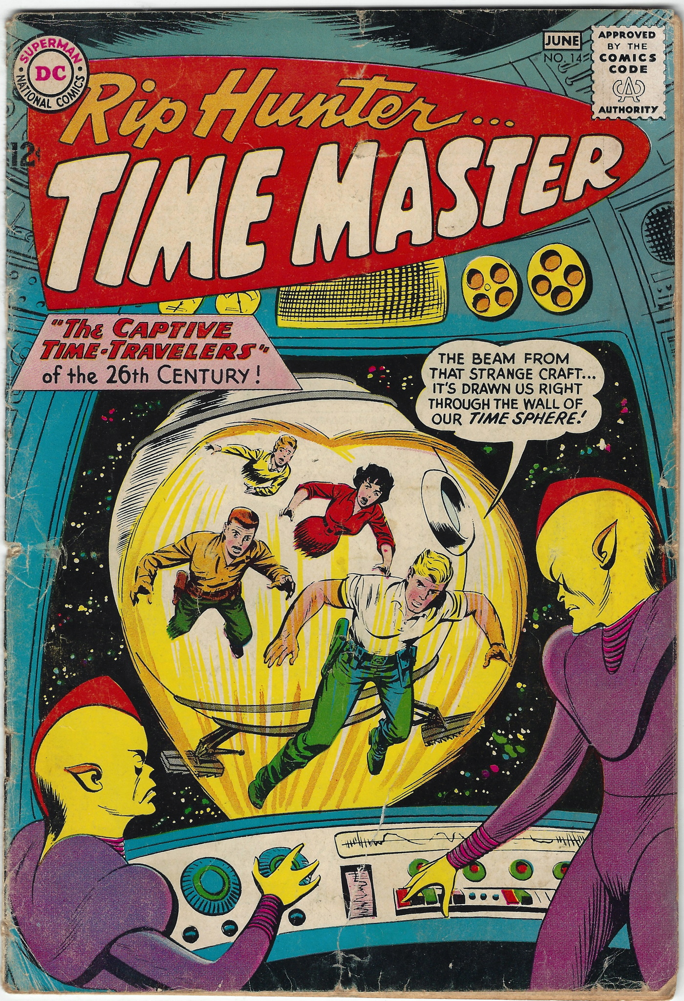 Rip Hunter Time Master 14 June 1963