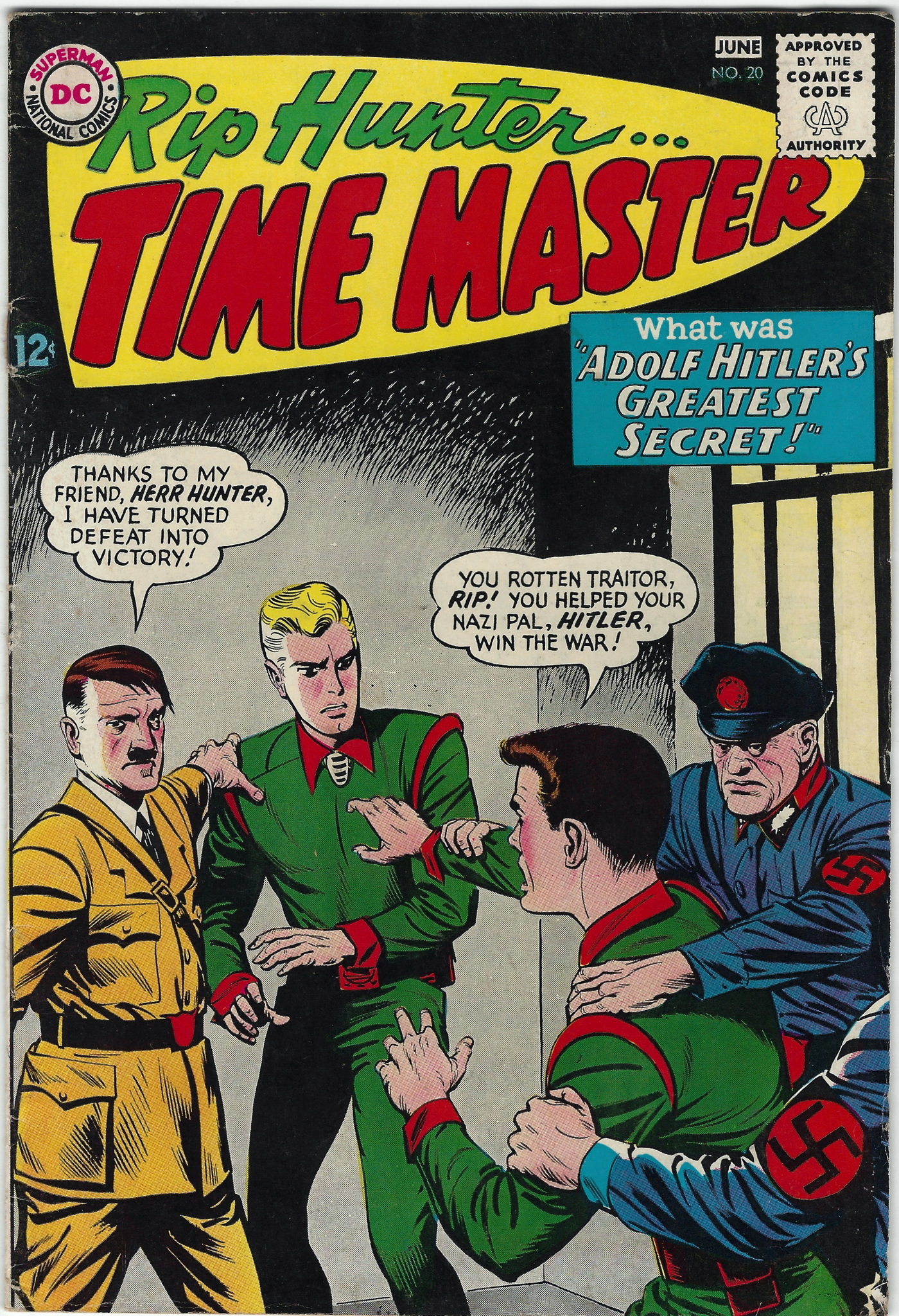 Rip Hunter Time Master 20 June 1964