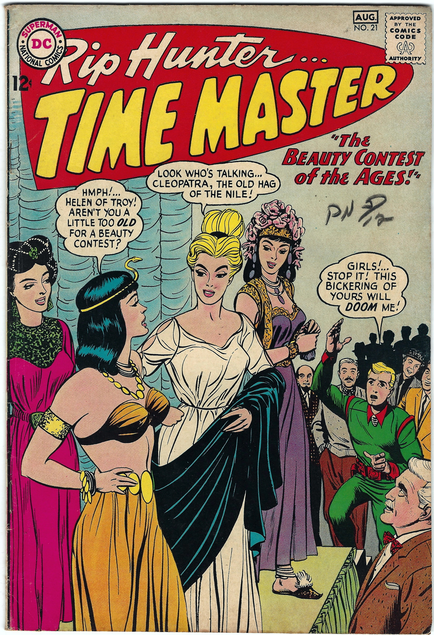 Rip Hunter Time Master 21 August 1964