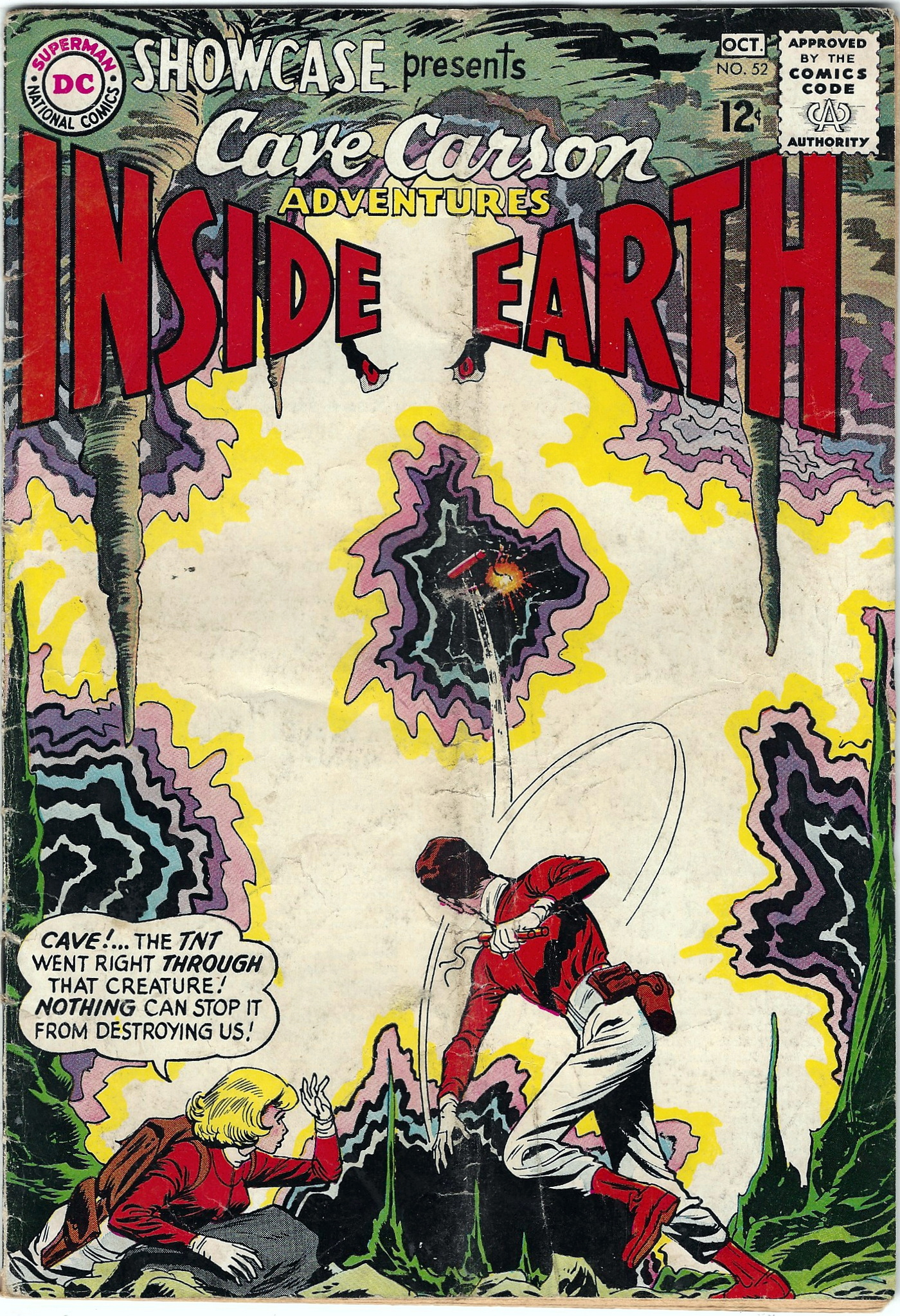 Showcase Presents 52 October 1964 Cave Carson