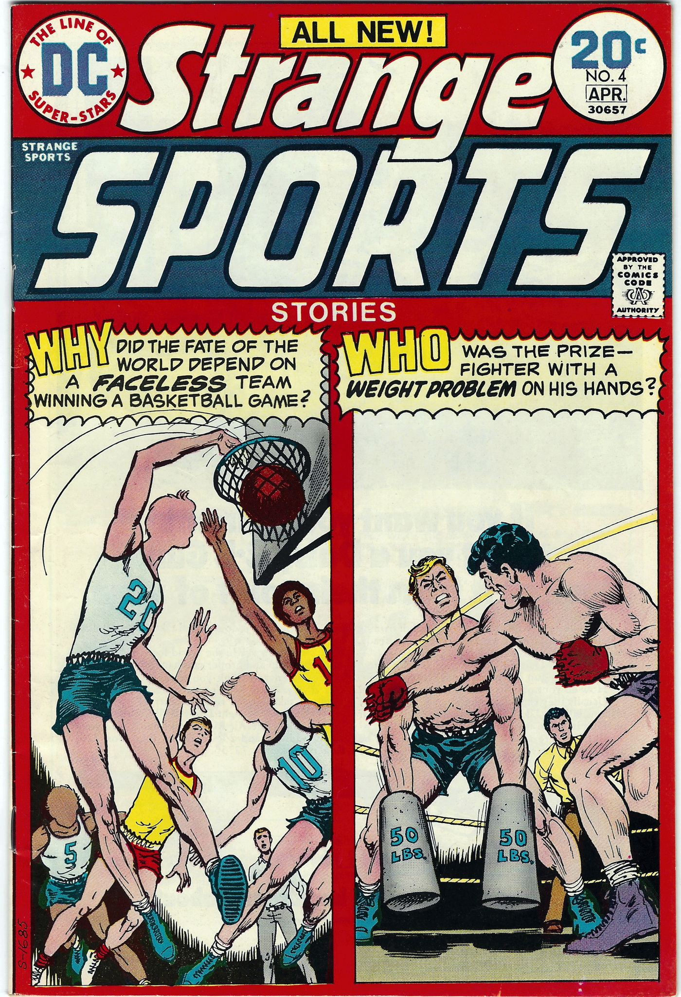 Strange Sports Stories 4 April 1973