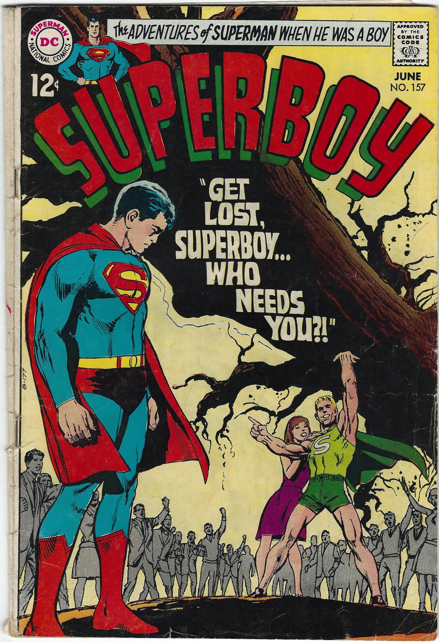 Superboy Comics 157 June 1969