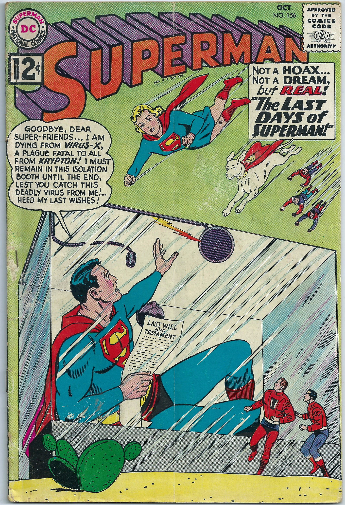 Superman Comics 156 October 1962
