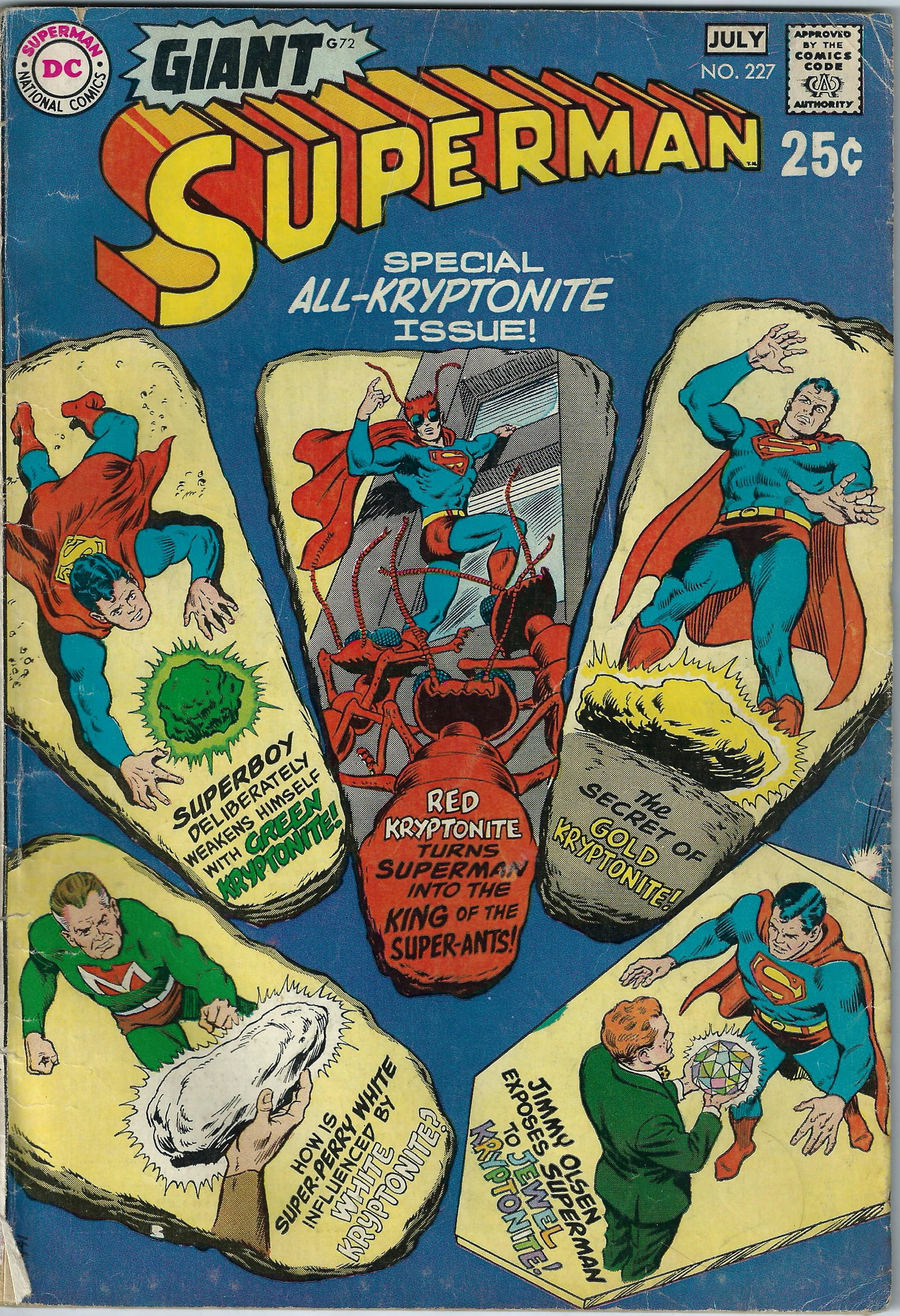 Superman Comics 227 July 1970