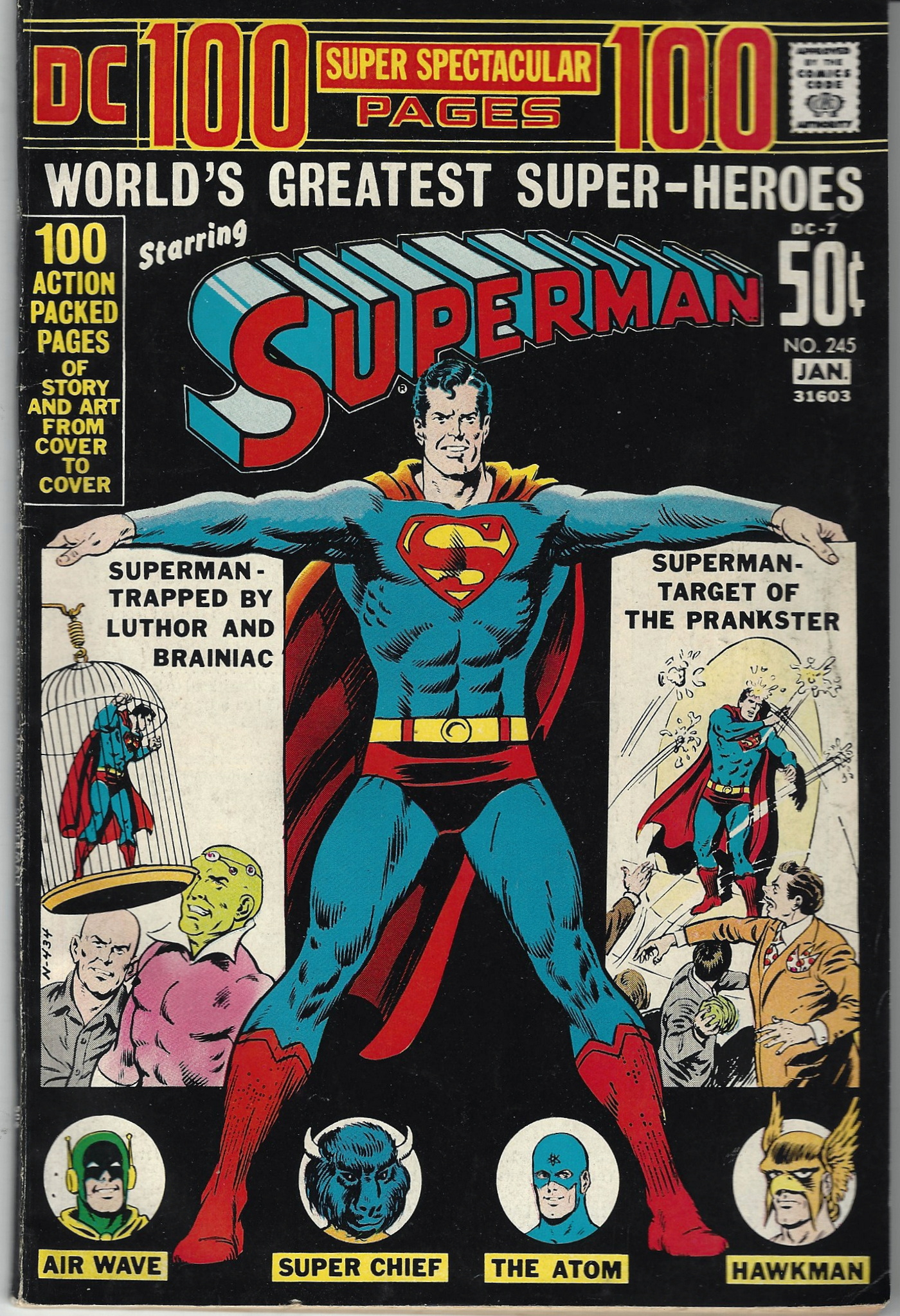 Superman Comics 245 June 1972 1 of 2