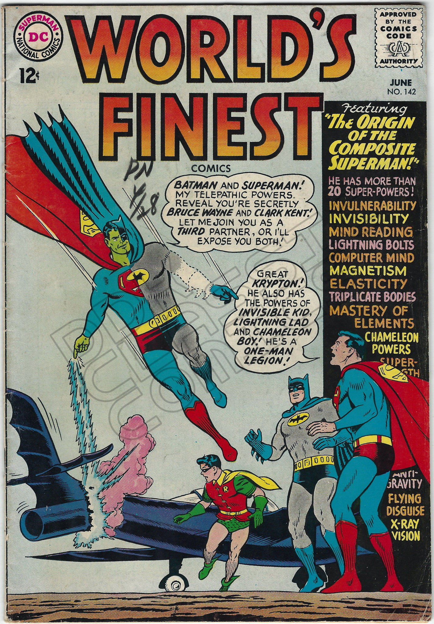 World's Finest 142 June 1964