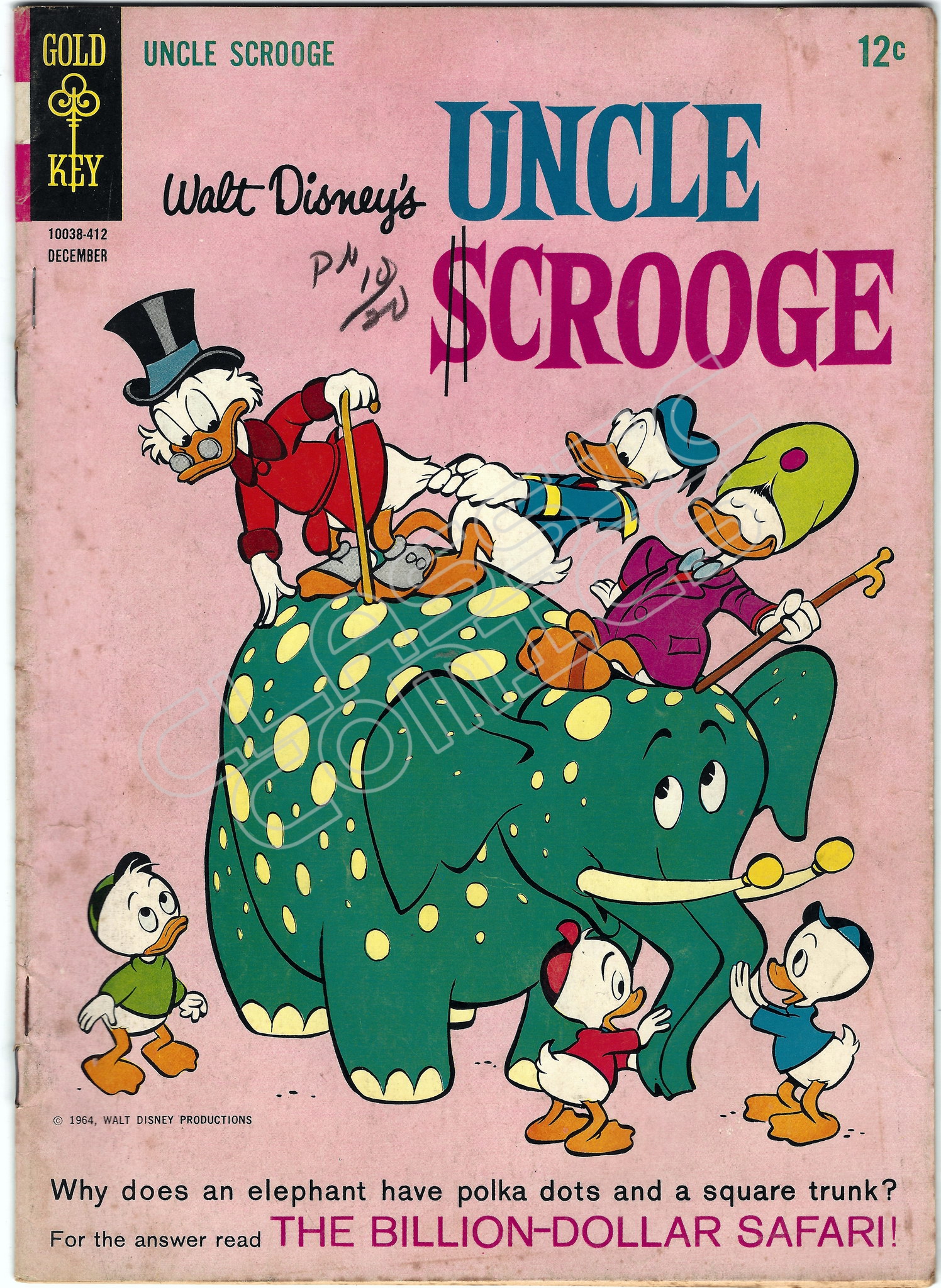Uncle Scrooge 54 December 1964