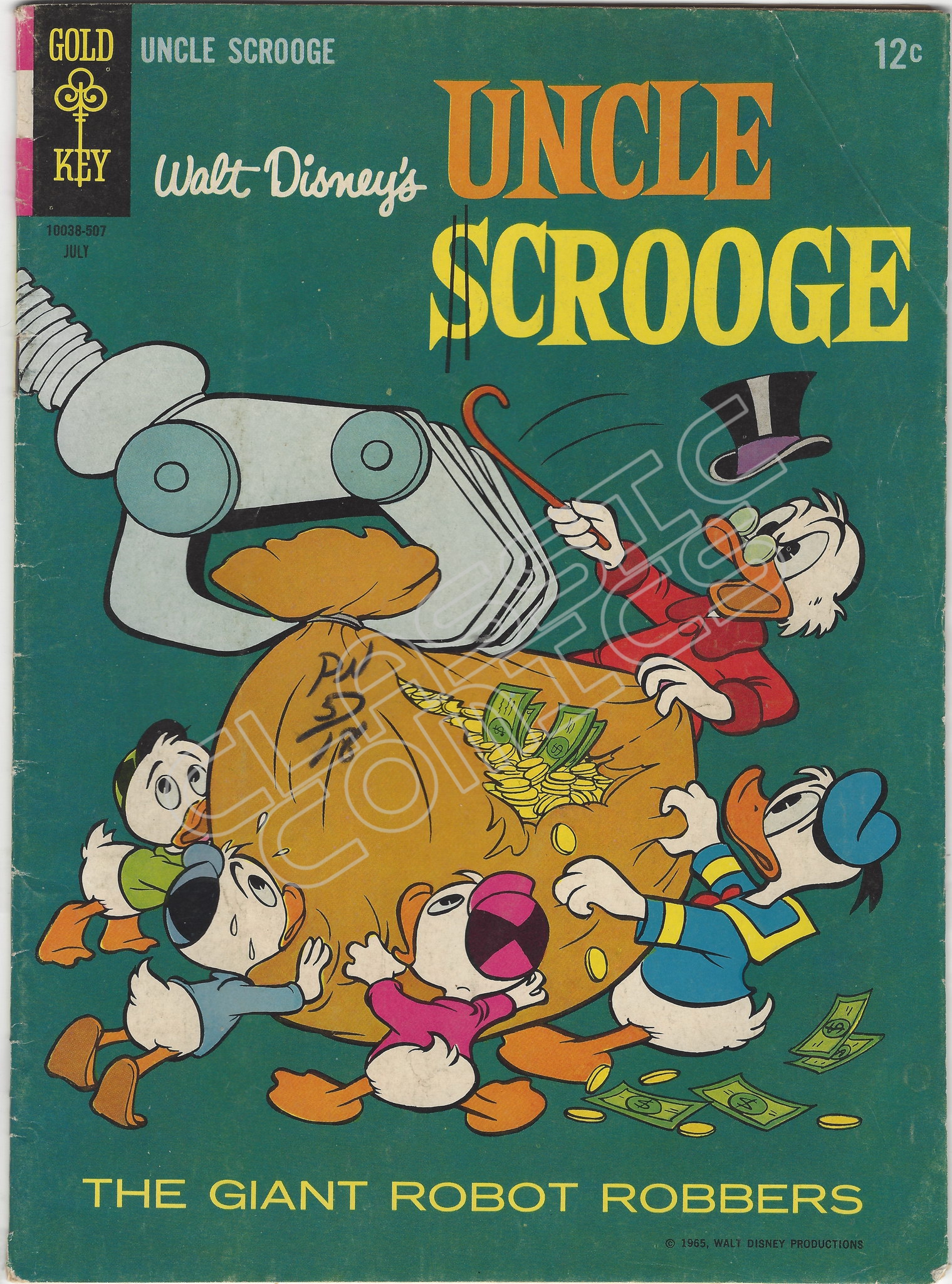 Uncle Scrooge 58 July 1965