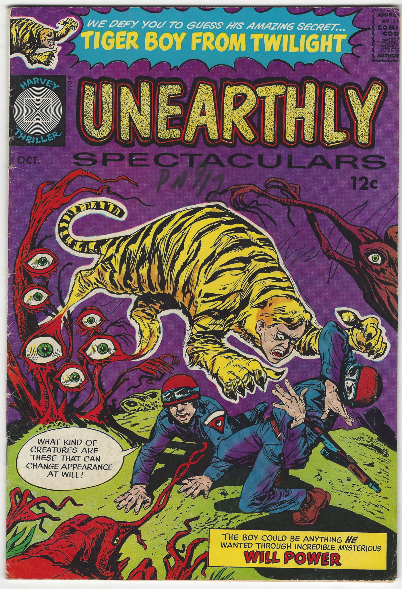 Unearthly Spectaculars 1 October 	1965