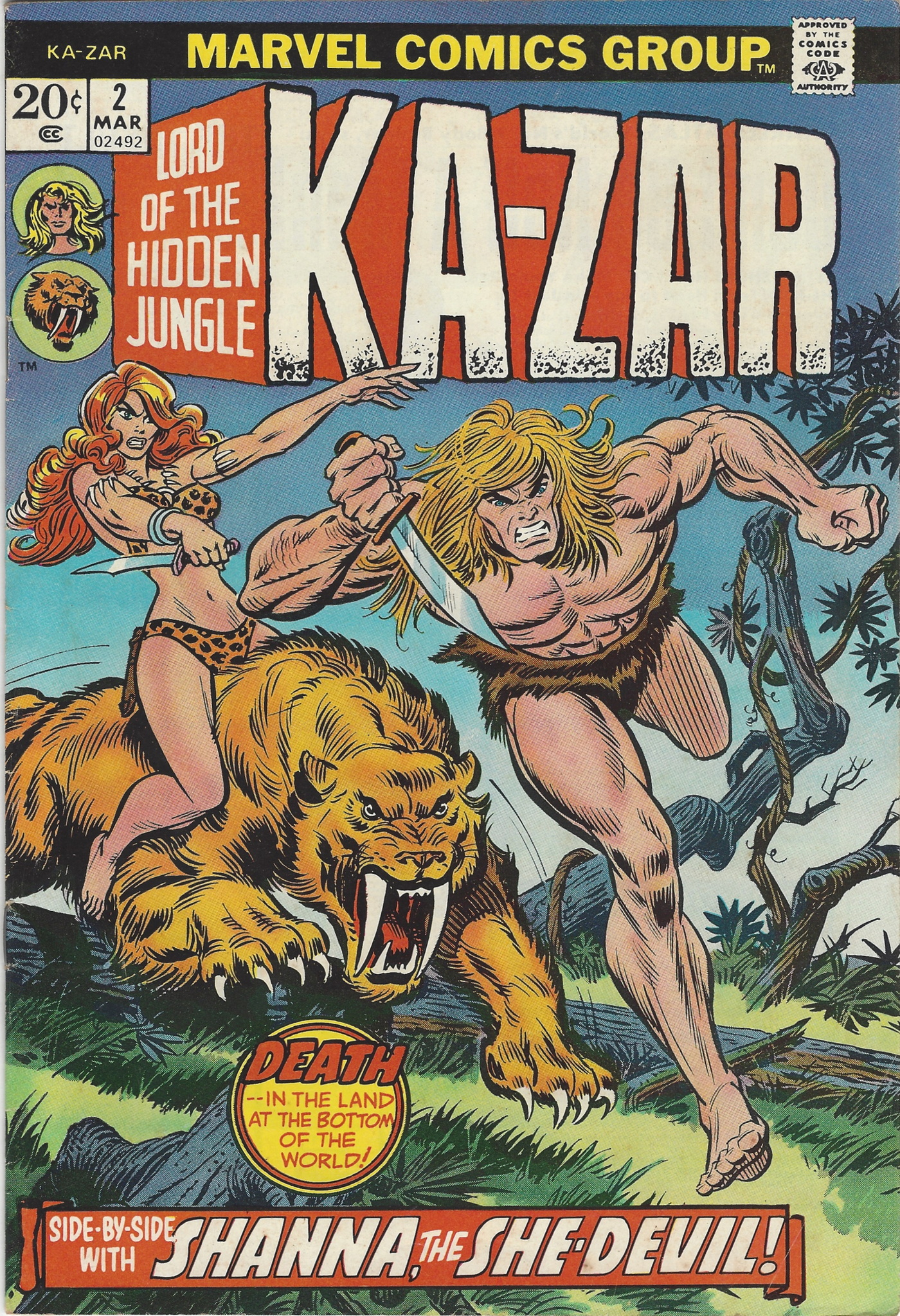 Ka-Zar 2 March 1974