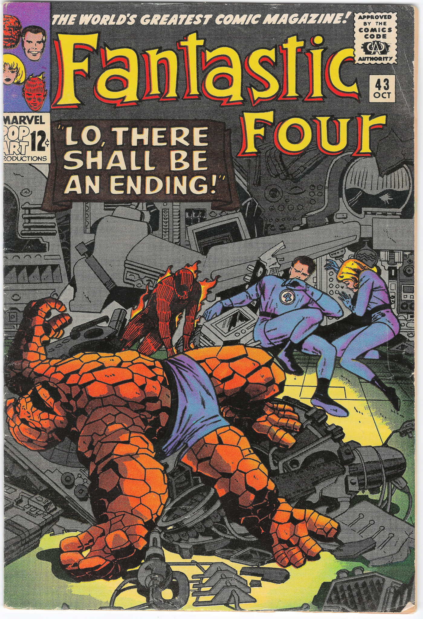 Fantastic Four 43 October 1965