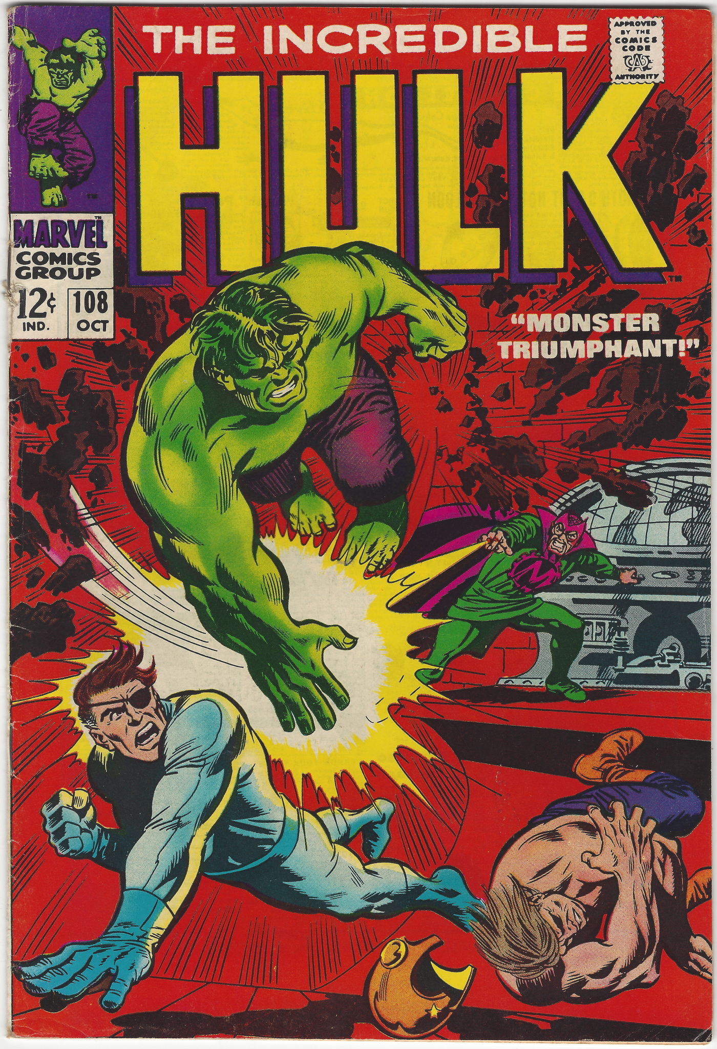 Hulk 108 October 1968