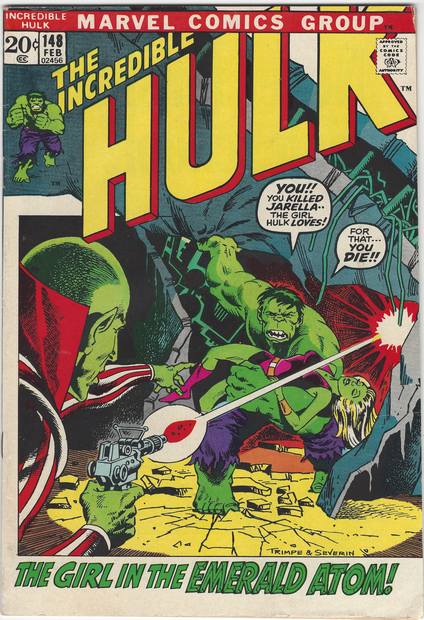 Hulk 148 February 1972
