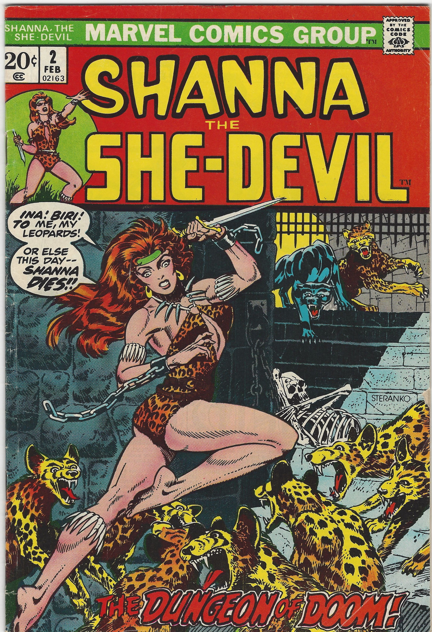 Shanna the She-Devil 2 February 1973