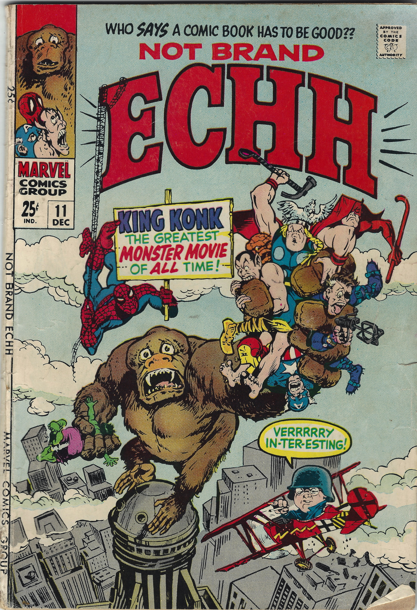 Not Brand Echh Comics 11 December 1968
