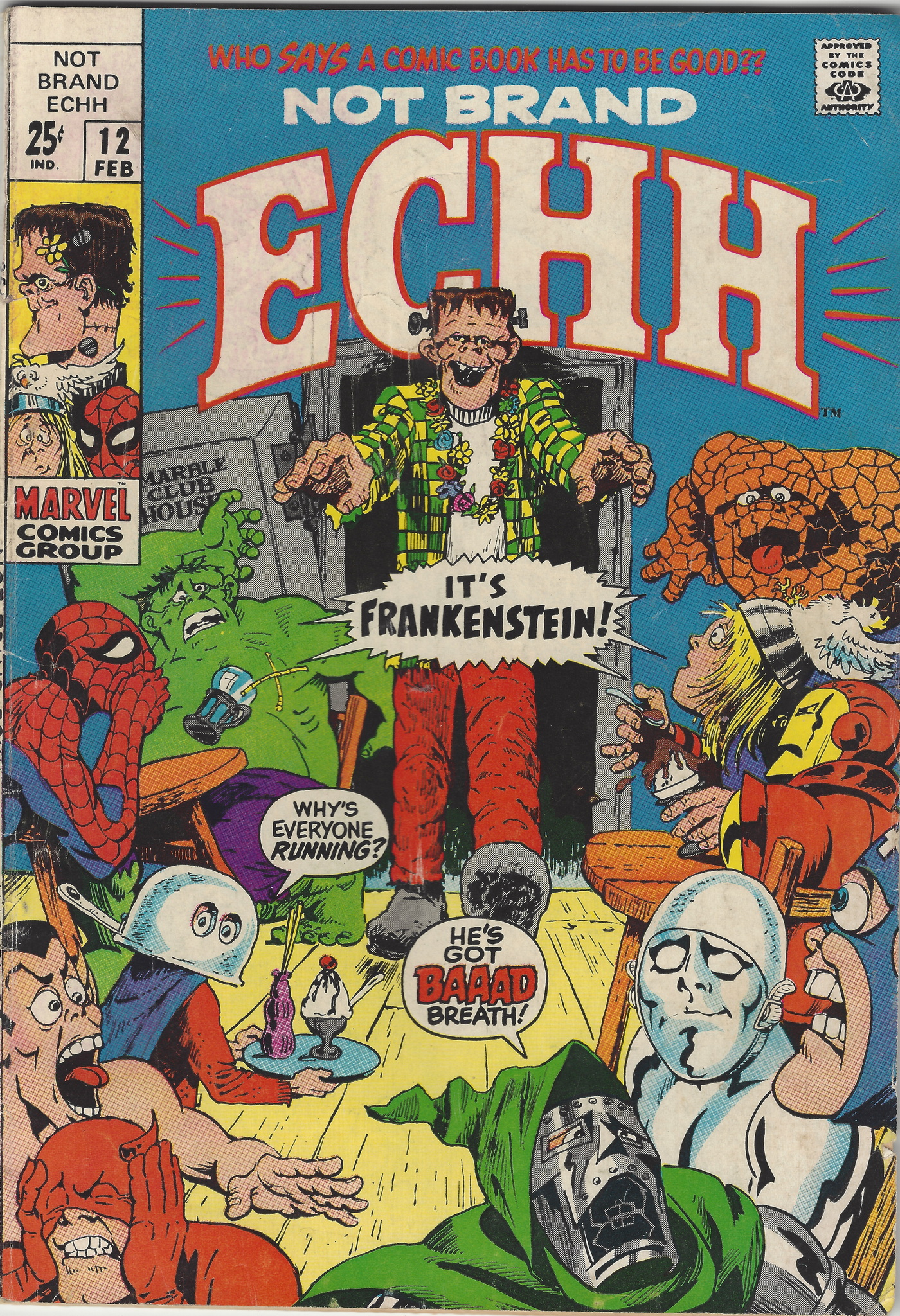 Not Brand Echh 12 February 1968