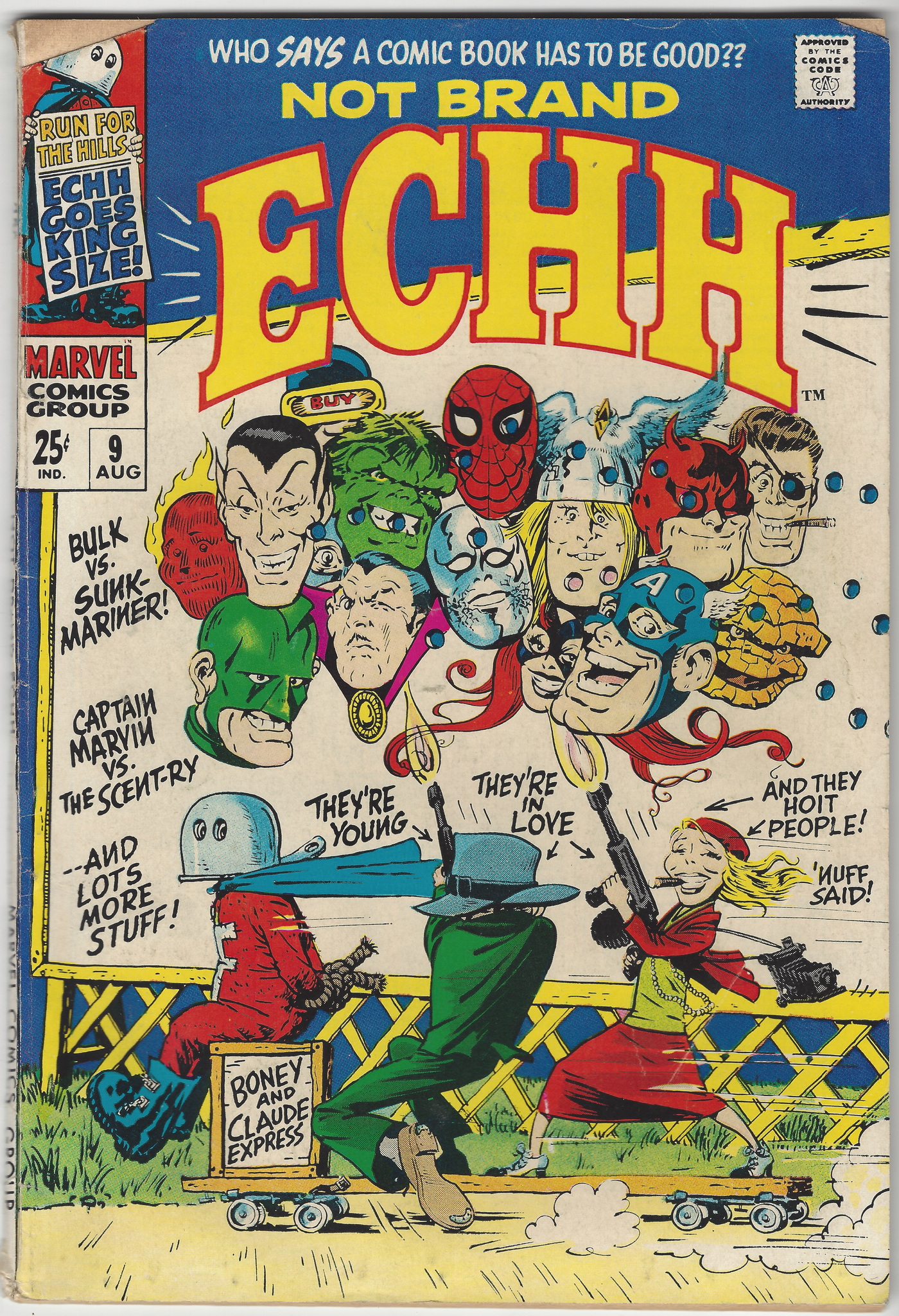 Not Brand Echh 9 August 1968