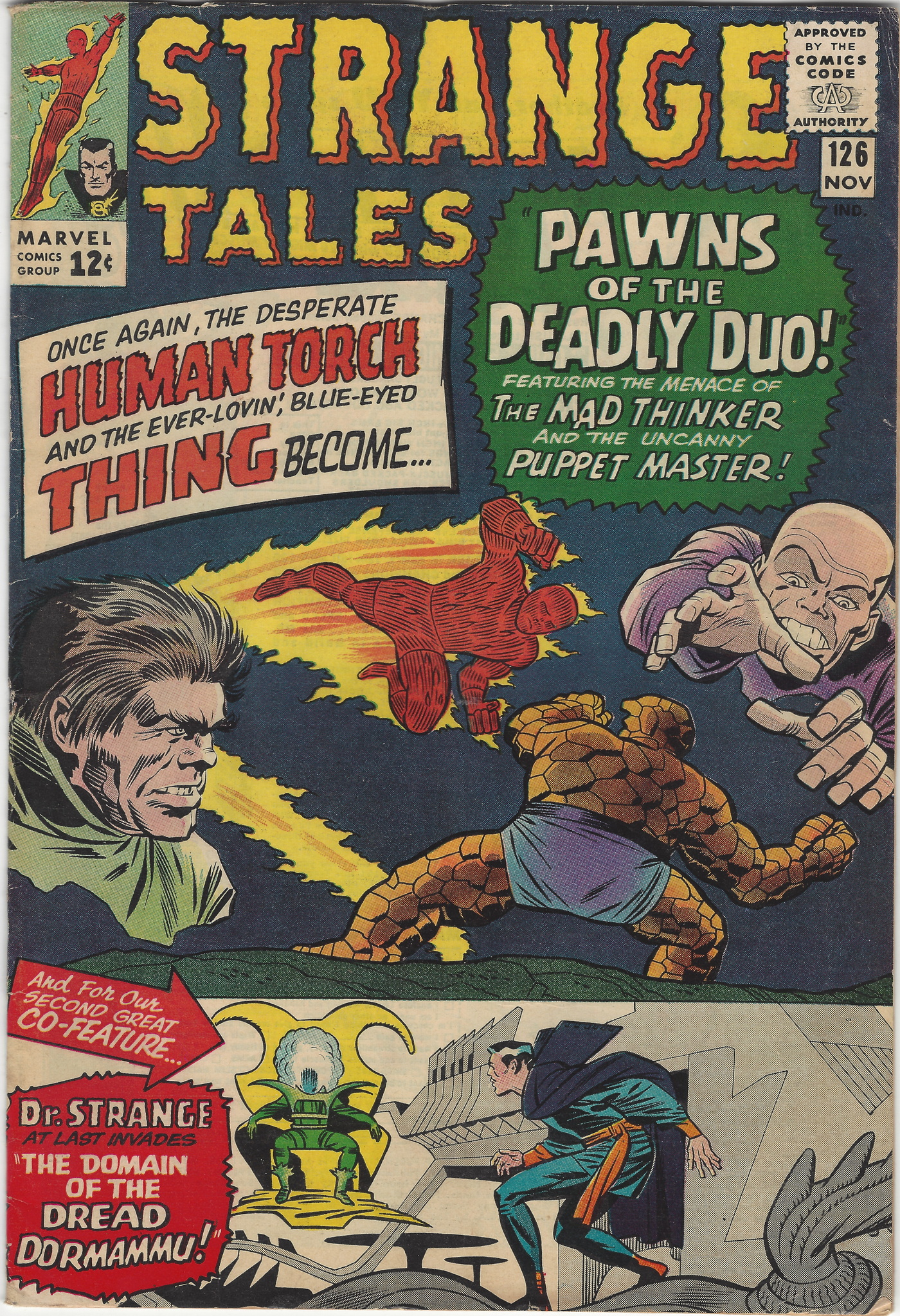 Strange Tales 126 November 1964