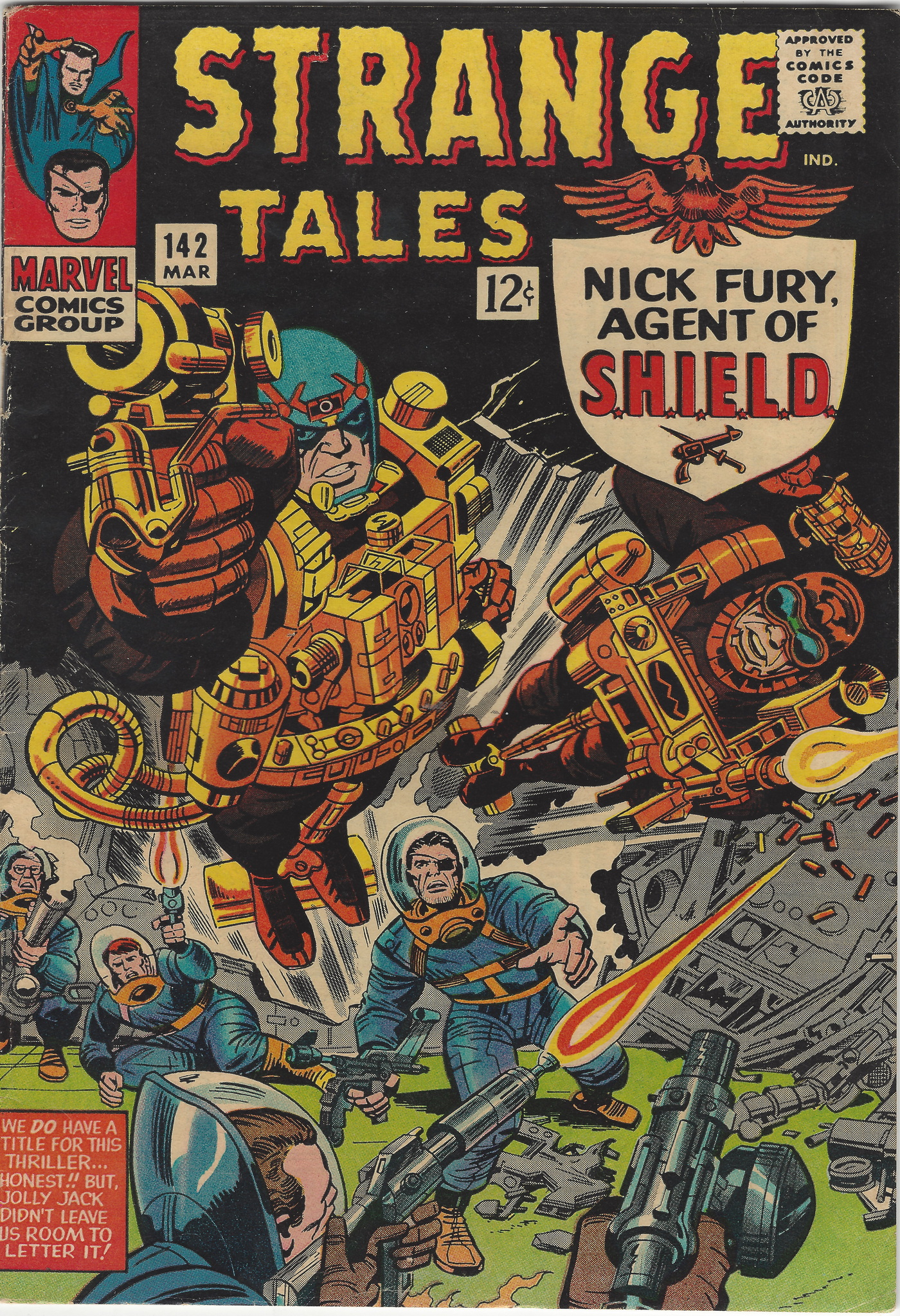 Strange Tales 142 March 1966