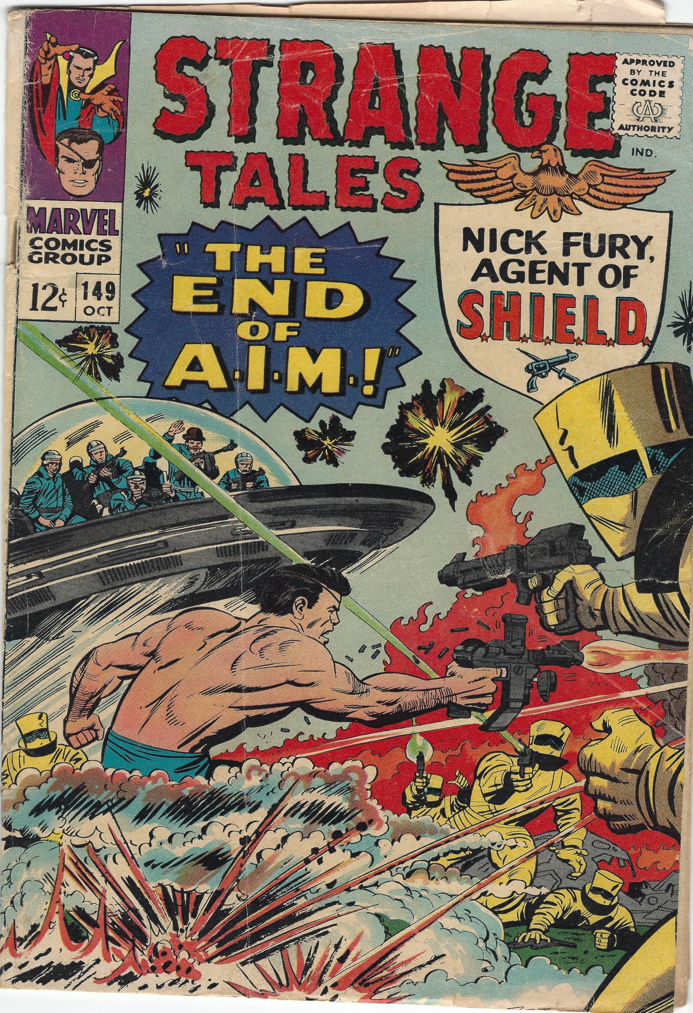 Strange Tales 149 October 1966