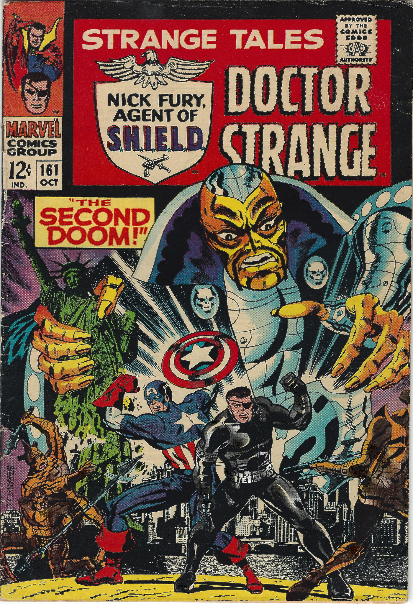 Strange Tales 161 October 1967