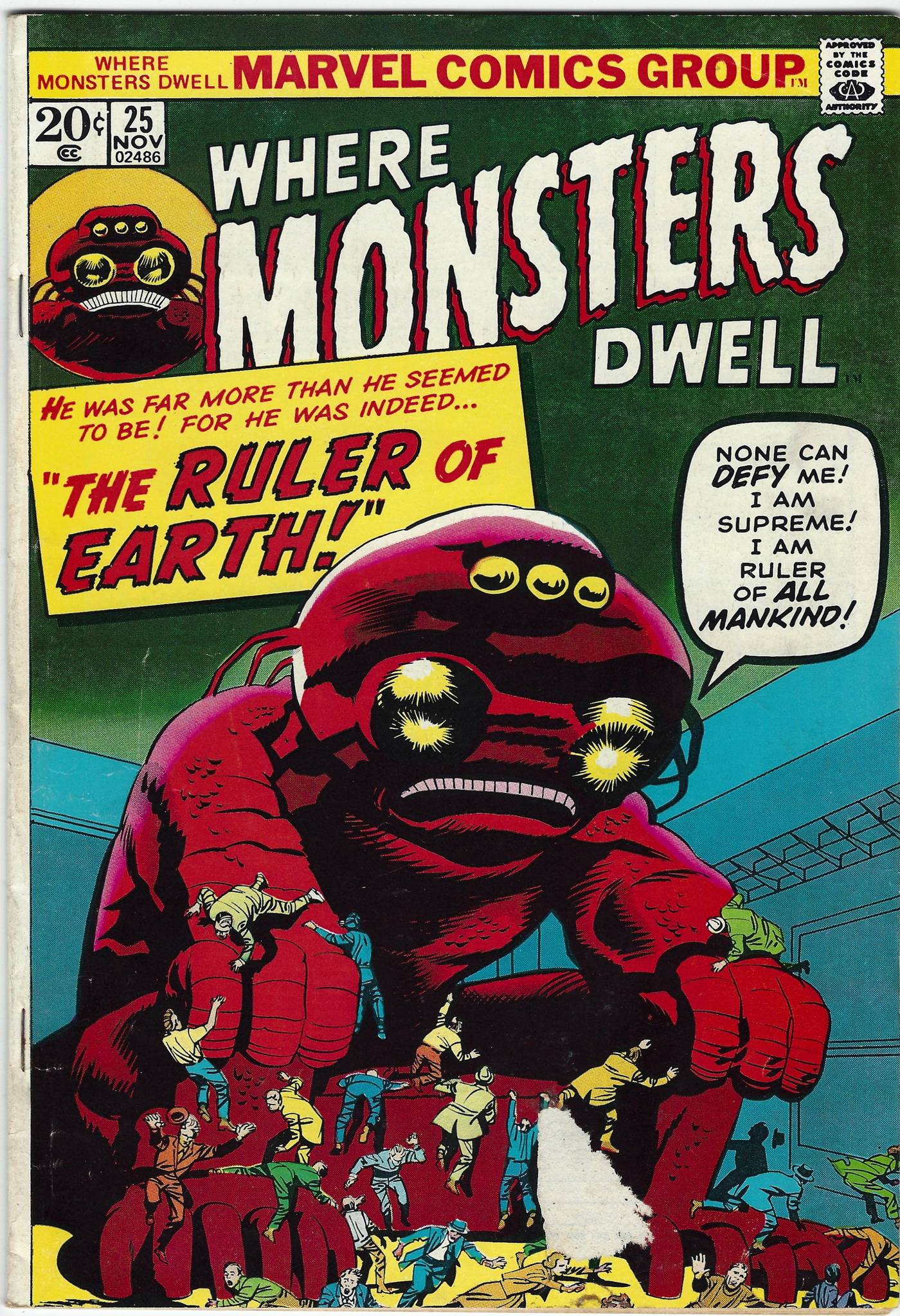 Where Monsters Dwell 25 Nov 1973 1 of 2