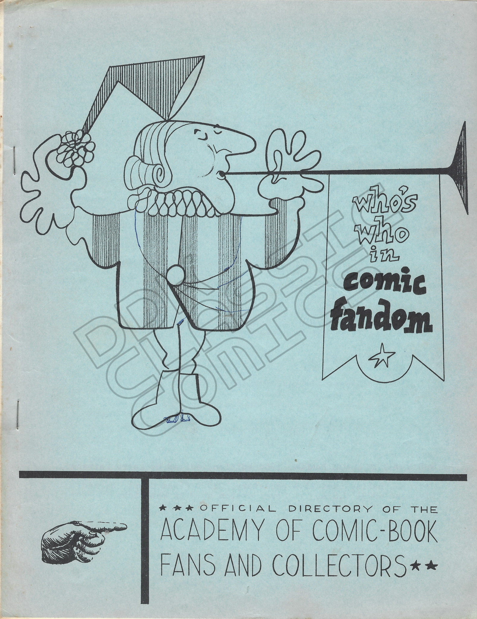 Who's Who in Comic Fandom 1964