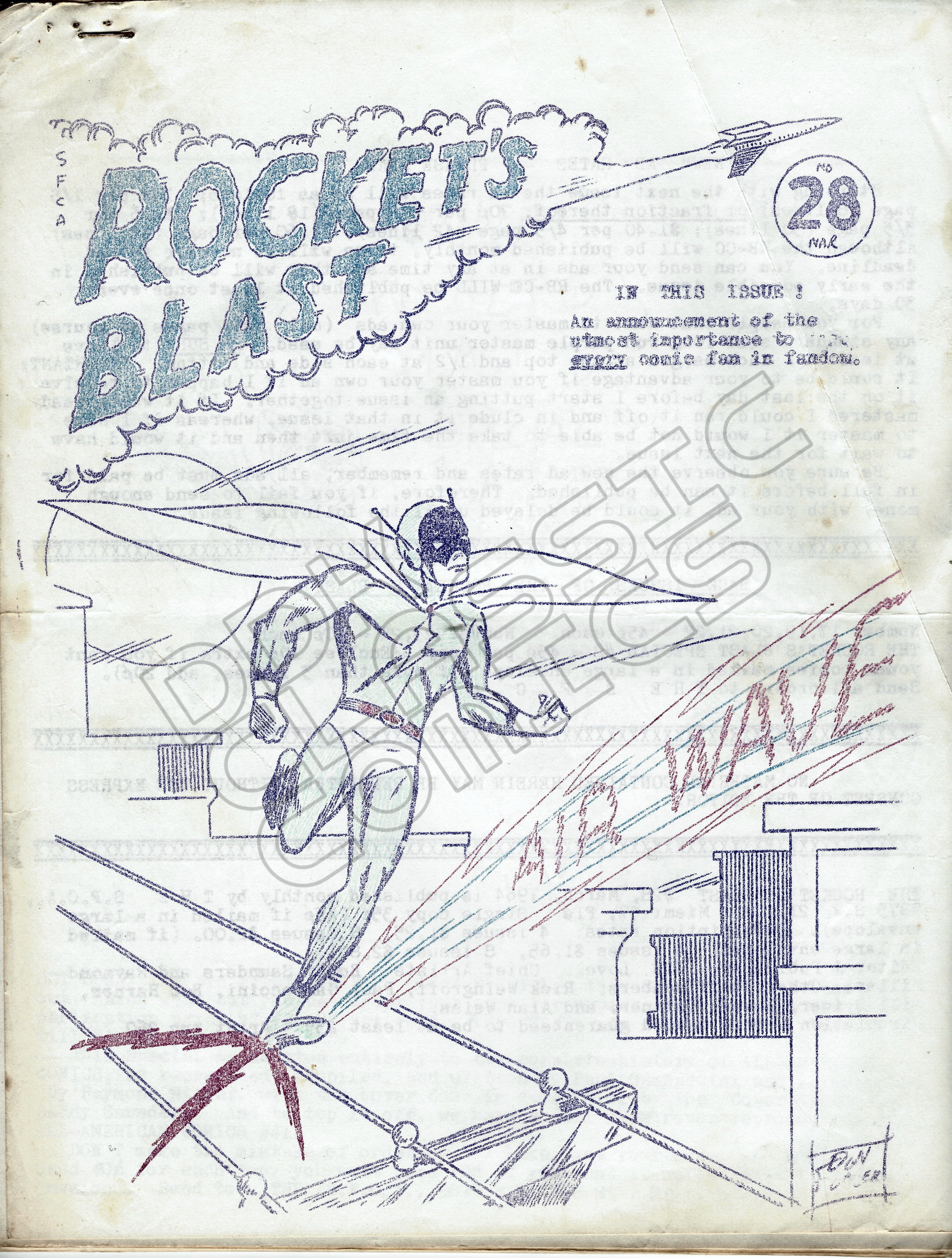Rockets Blast 28 March 1964